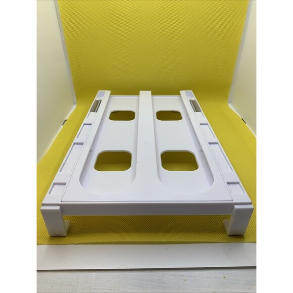 Beer Soda Can Storage Rack Refrigerator Slide Under Shelf Organizer Adjustable - Picture 5 of 5